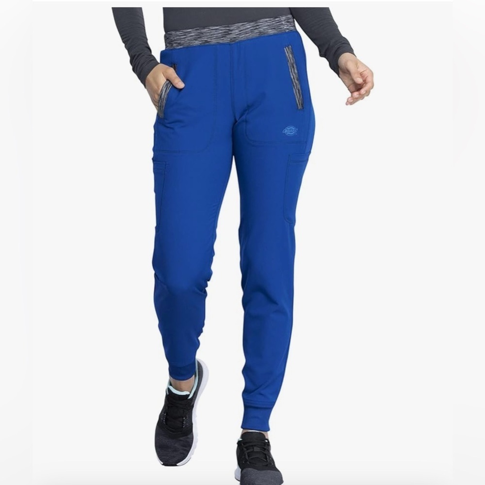 Dickies Dynamix Women Scrubs Pant Natural Rise Tapered Leg Jogger DK185P 2XLP